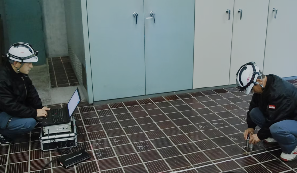 コンクリート超音波探査装置